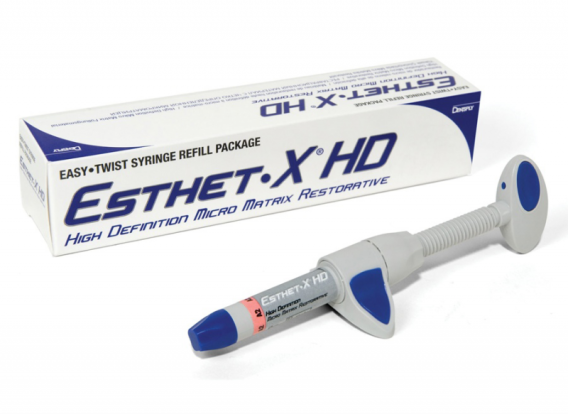 Эстет / Esthet-X-HD (А2) - улучшенный микроматричный композит (3г), Dentsply / Германия