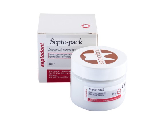 Септо-пак / Septo-pack - защитный компресс для десен (60г), Septodont / Франция