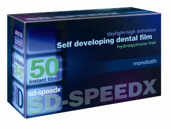 СД-СПИД / SD-SPEEDX - пленка рентгеновская самопроявляющаяся (50шт), Monobath / США