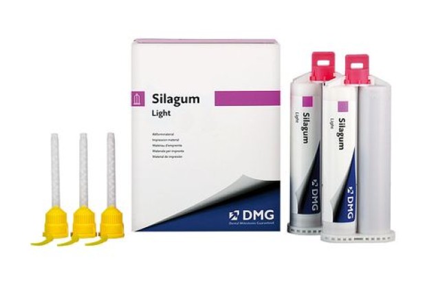 Силагум / Silagum Light Fast - А-силикон, коррегирующий оттискной материал (2*50мл), DMG / Германия