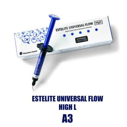 Эстелайт / Estelite Universal Flow High (A3) - жидкотекучий светоотверждаемый композит (3г), Tokuyama Dental / Япония