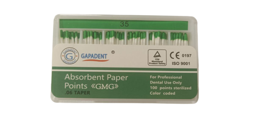 Бумажные штифты GMG 06 №35, (100шт), GAPADENT / Китай